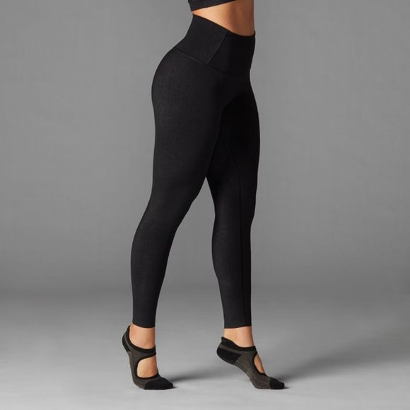 Tavi Noir High Waited Leggings/Ebony Python - Picture 1 of 1
